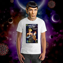 Load image into Gallery viewer, SOCIALLY DISTANT UNISEX COTTON TEE